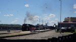 CP 2816, 4219, 35508, 1401, 4107 15 Car Train at the Union Depot